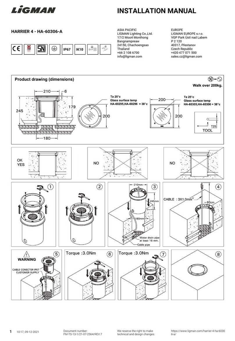 LIGMAN HA-60306-A User manual