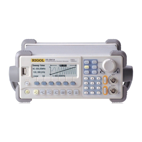 Rigol DG2000 Series user guide