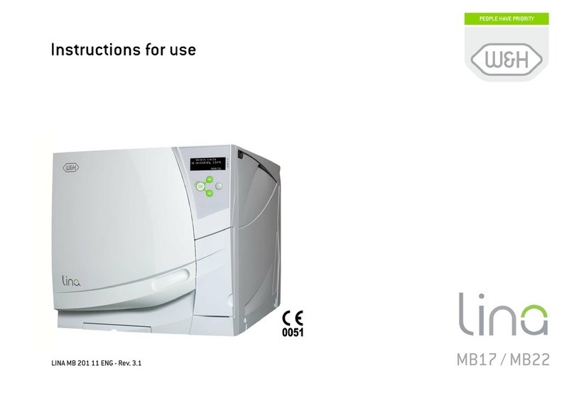 W&H LINA MB17 Instructions for use