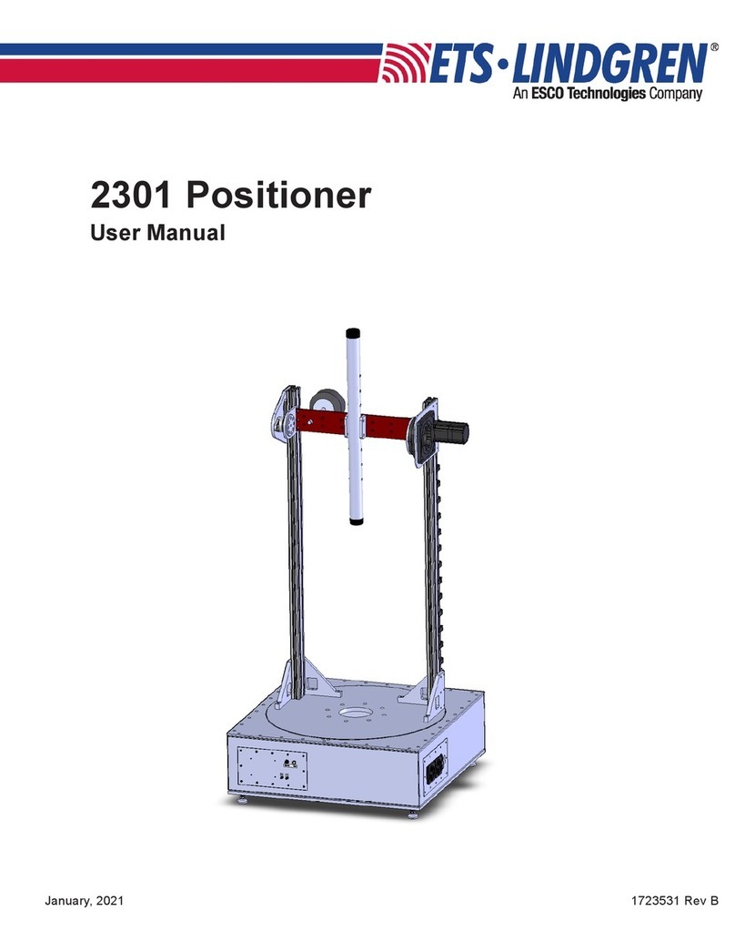 ESCO Technologies ETS-LINDGREN 2301 user manual