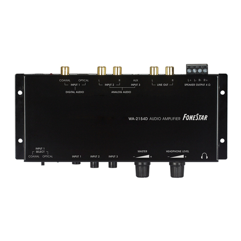 FONESTAR WA-2154D User manual