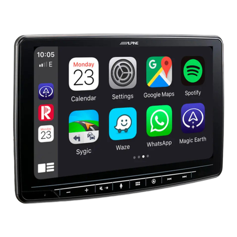 Alpine HALO 9 INE-F904D User manual