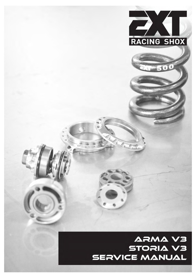 EXT Racing Shox ARMA V3 Service manual