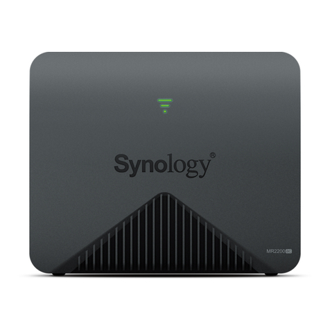 Synology MR2200ac Manual