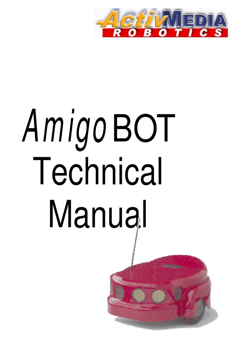 ActivMedia Robotics AmigoBot User manual ActivMedia Robotics AmigoBot User manual