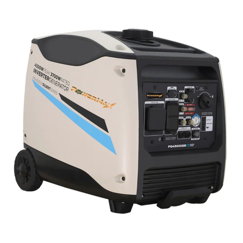Power Max PMG 4500iSR Operator's manual