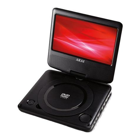 Akai APD707 User manual