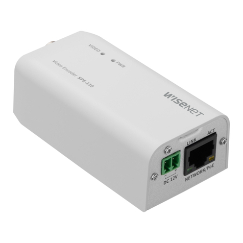 Wisenet SPE-110 quick guide