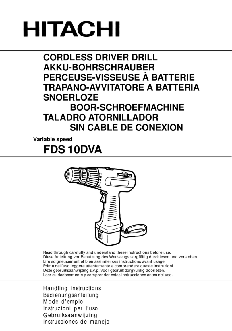 Hitachi FDS 10DVA User manual