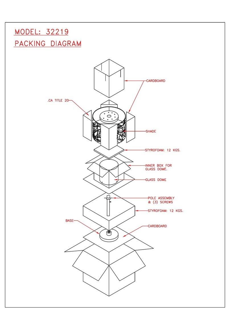 Kenroy Home 32219 User manual