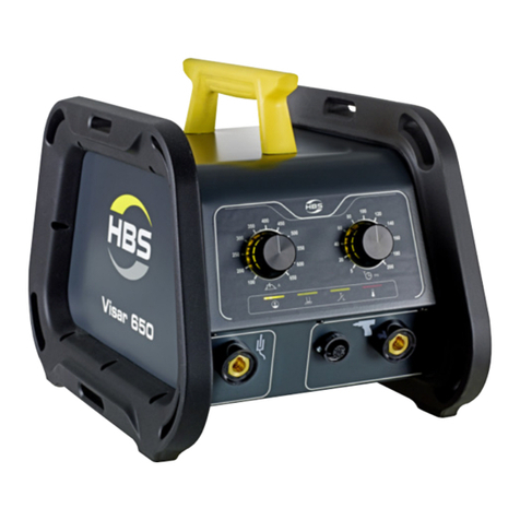 HBS Visar 650 operating manual