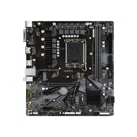 Gigabyte B660M GAMING AC DDR4 User manual