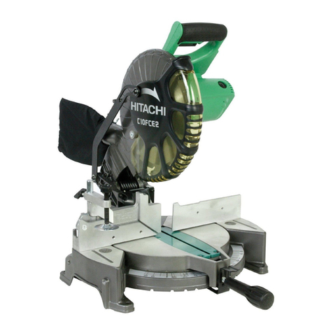 Hitachi Koki C 10FCH Handling instructions Hitachi Koki C 10FCH Handling instructions