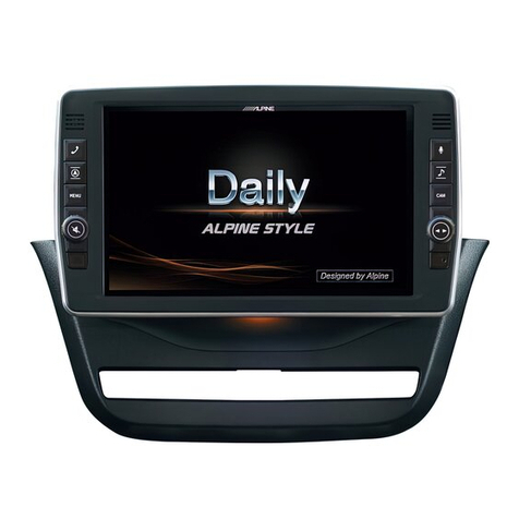 Alpine XXL Premium X903D-ID User manual