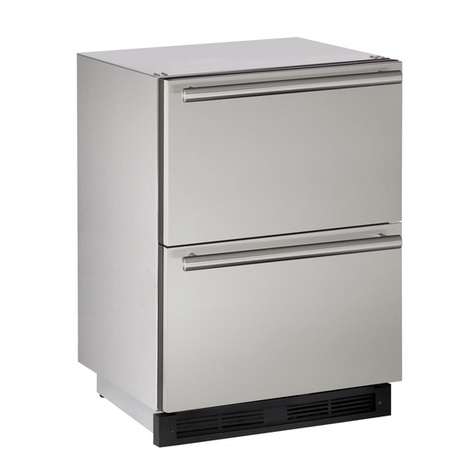 U-Line 1224DWRSOD Installation manual