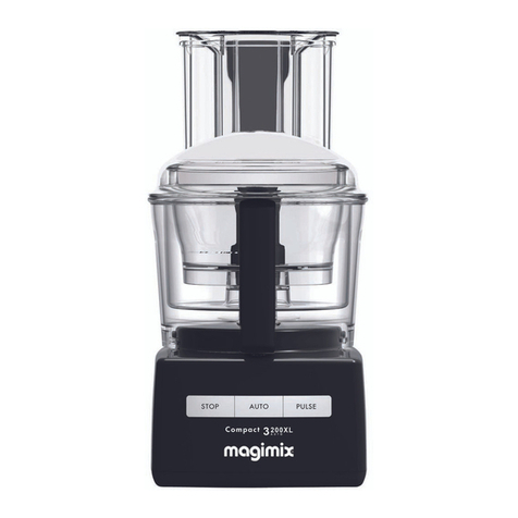 MAGIMIX Compact 3200 XL Quick guide