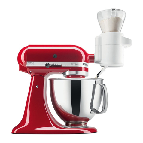 KitchenAid 5KSMSFTA Use & care manual