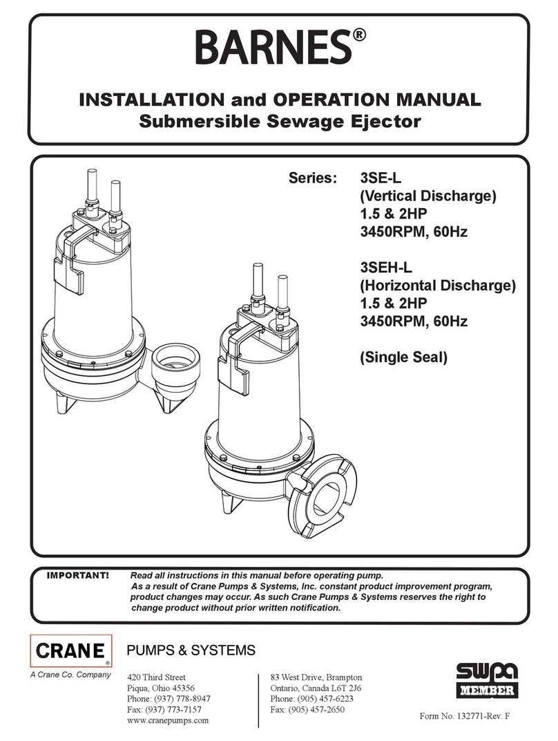Barnes 3SEH-L User manual