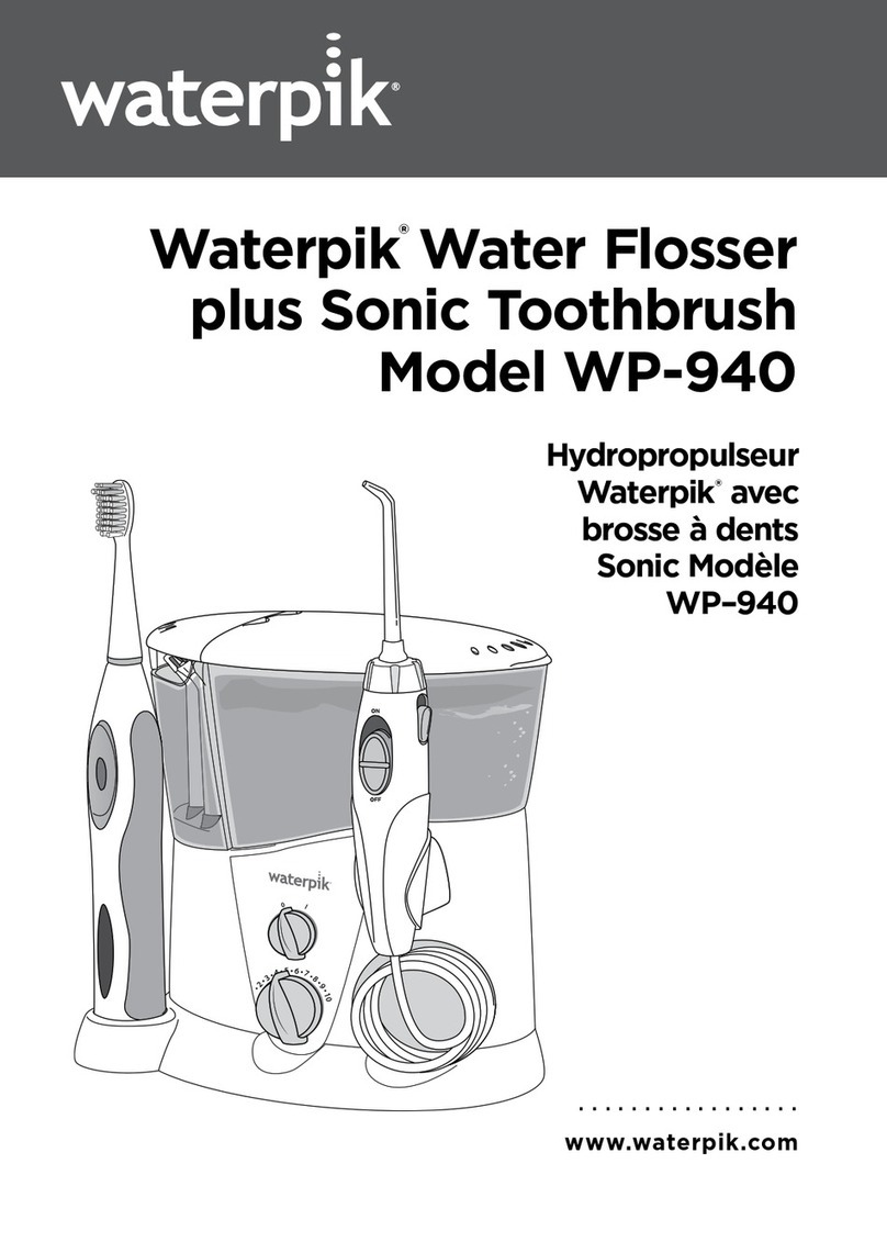 Waterpik WP-940 User manual