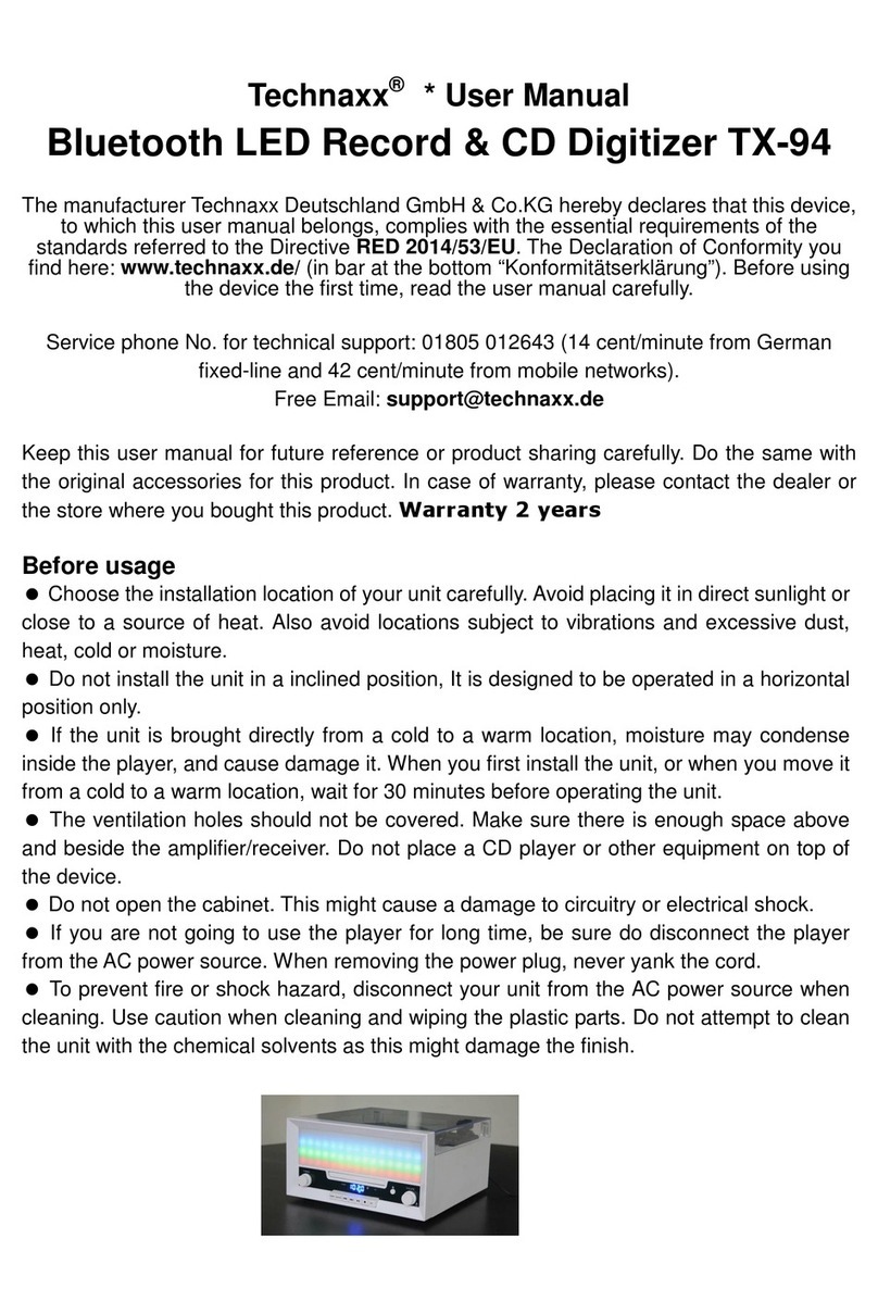 Technaxx TX-94 user manual