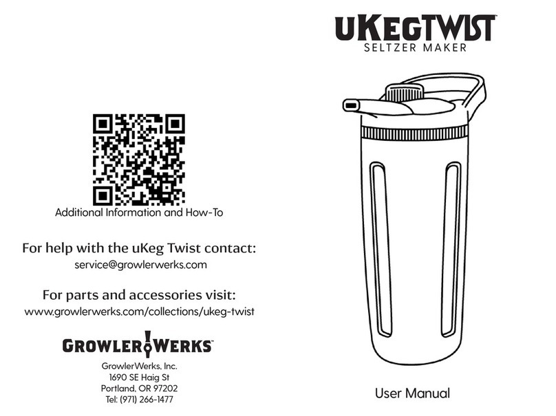 GrowlerWerks UKEG TWIST user manual