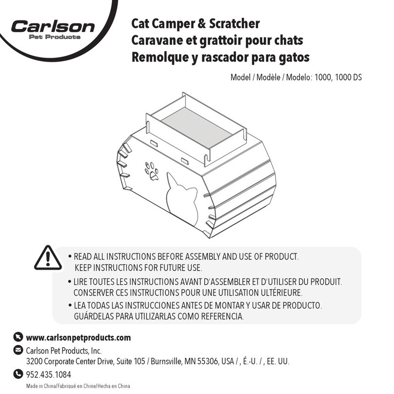 Carlson Pet Products 1000 manual Carlson Pet Products 1000 manual