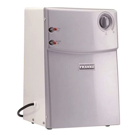 Franke CT-200 installation manual