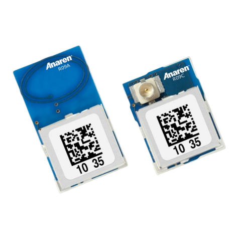 Anaren A1101R09 Series user manual