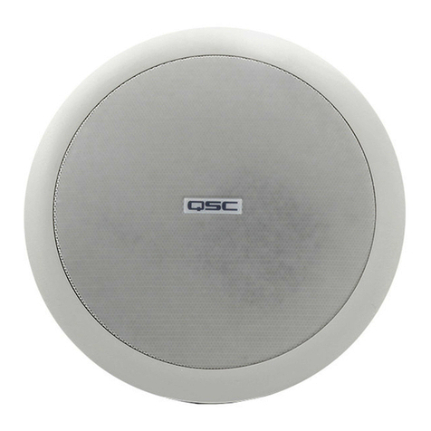 QSC AcousticCoverage Series user manual
