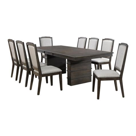 Sunset Furniture Sunset Trading DLU-CA113-T/B User manual Sunset Furniture Sunset Trading DLU-CA113-T/B User manual