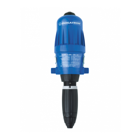 dosatron GENUINE D14MZ5VVFII User manual dosatron GENUINE D14MZ5VVFII User manual