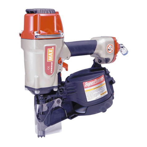 Max CN890B Operating and maintenance manual