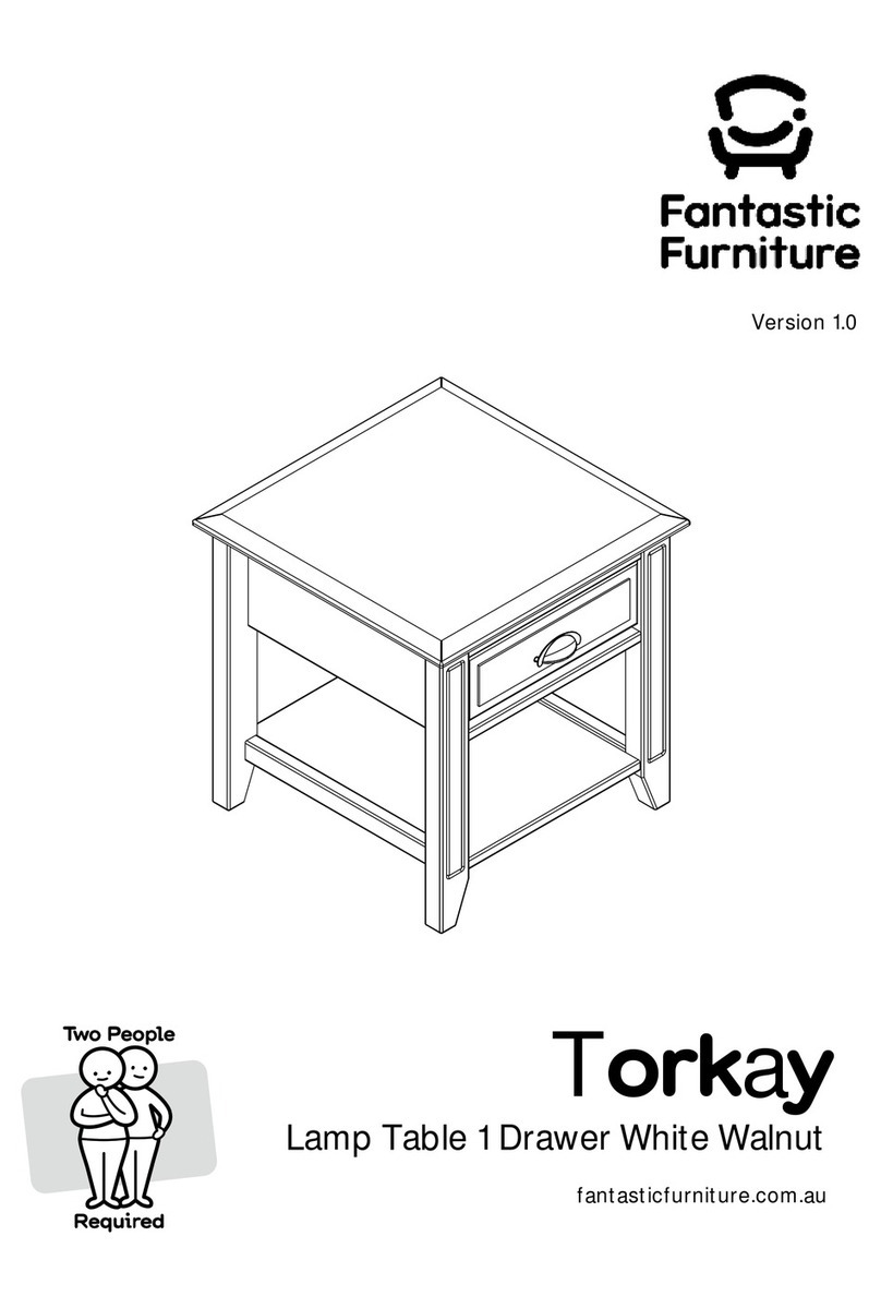 fantastic furniture Torkay Lamp Table 1 Drawer White Walnut manual fantastic furniture Torkay Lamp Table 1 Drawer White Walnut manual