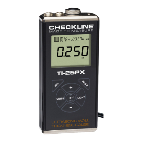 Check-line TI-25PX operating manual