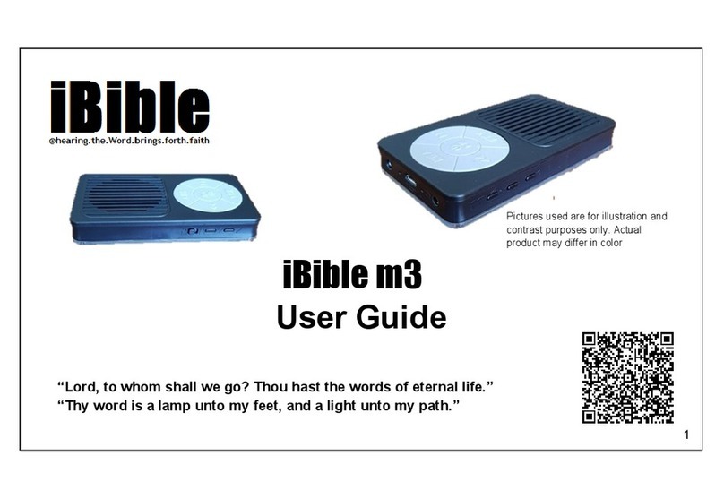 iBible m3 user guide