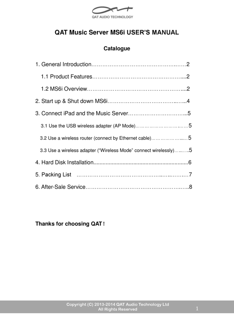 QAT MS6i User manual