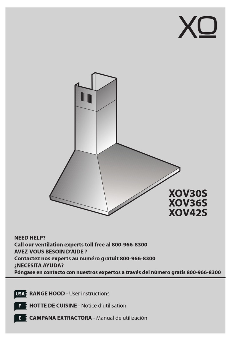 Xo XOV36S User instructions