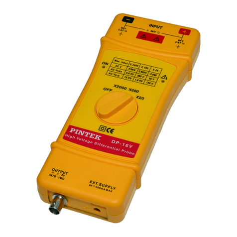 Pintek DP-16V User manual