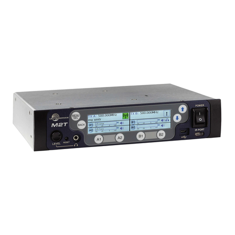Lectrosonics M2T/ND User manual