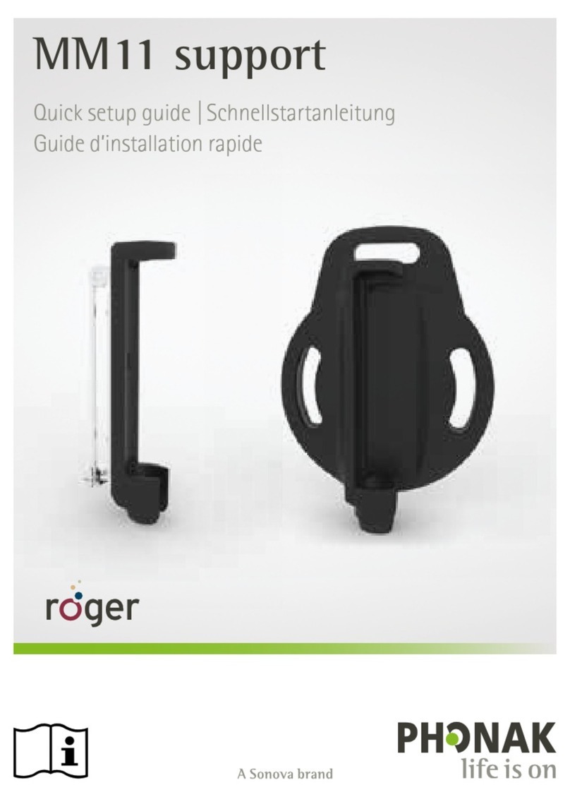 Sonova Phonak Roger MM11 User manual
