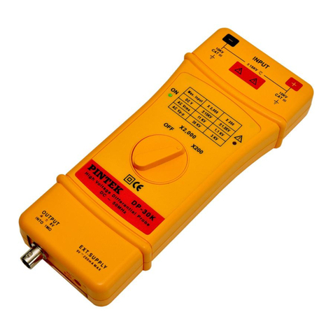Pintek DP-30K User manual