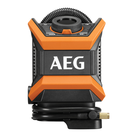 AEG BHPV18 User manual