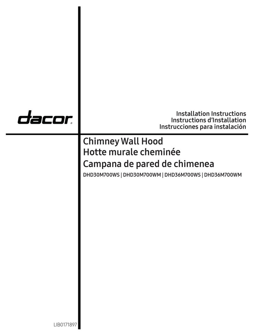 Dacor DHD30M700WS User manual