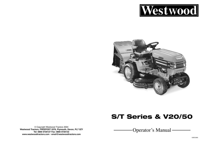 Westwood S Series Operator's manual