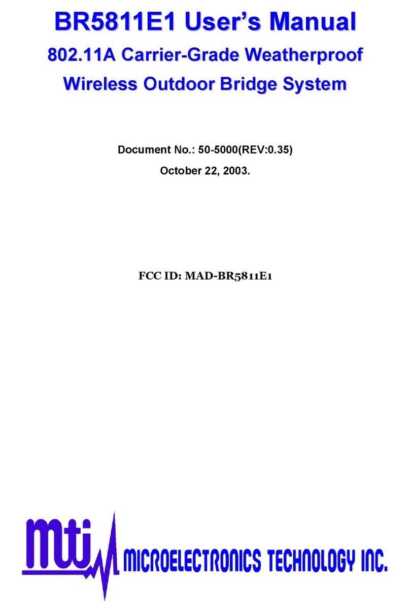 M-TI BR5811E1 user manual M-TI BR5811E1 user manual