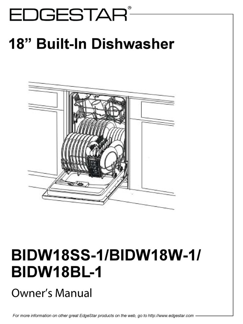 EdgeStar BIDW18SS-1 User manual