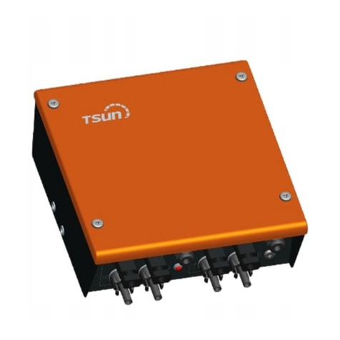 Tsun TSOL-RSD-S600 Quick installation guide