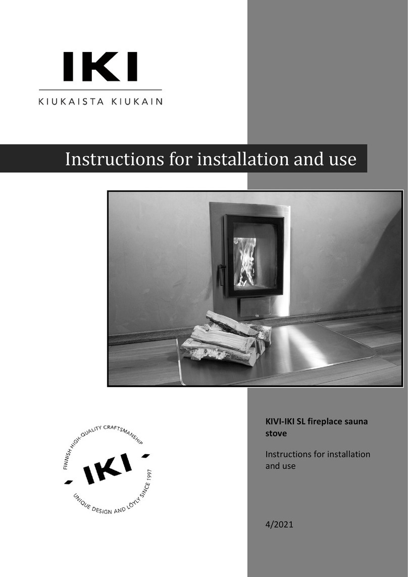 IKI KIVI-IKI SL Instructions for installation and use