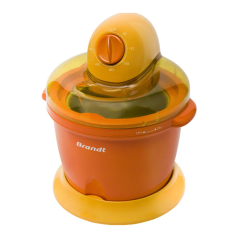 Brandt SOR-17 User manual