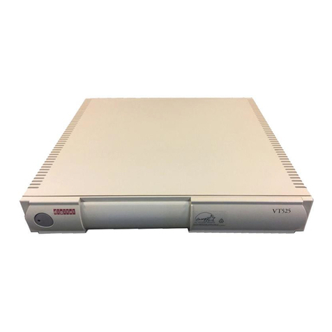 Digital Equipment VT525 Installation and operating information
